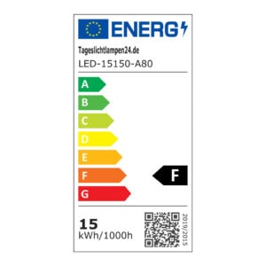 Schreibtischleuchte Taube inkl. LED Tageslichtlampe 15 Watt, 1320lm, 6500K, E27 – Bild 2