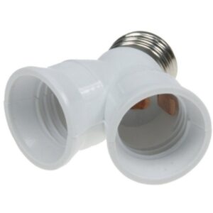 Lampenadapter E27 auf 2 x E27 – Bild 1