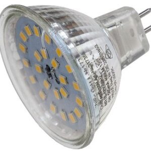 LED Strahler für den Anschluß an 12 Volt - für Wohnwagen, Gartenlaube usw. 21734