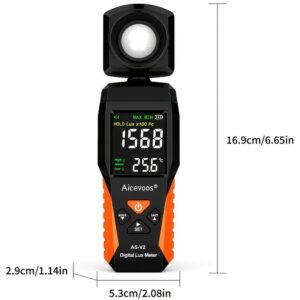 Digitales Luxmeter mit LCD-Display
