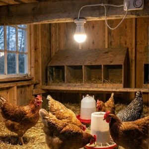 Hühnerstall Tageslichtlampe 15W 6500K E27 – Bild 4