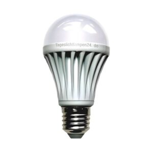 Energiesparende LED Tageslichtlampe E27 mit 6500K Farbtemperatur für den Einsatz im Bereich Mensch, Tier und Pflanze.
