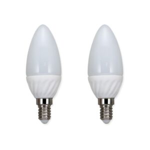 Voliere-Tageslichtlampen im 2er-Set mit E14 Sockel, 4 Watt und 6500 Kelvin für optimale Beleuchtung.