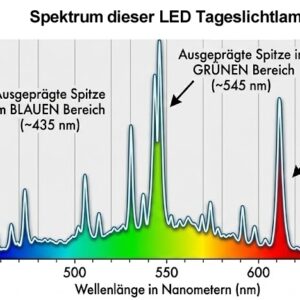 Tageslichtlampen24 2er Set Vollspektrum LED Grow Tageslichtlampen Pflanzen E27 10W 1000lm 6500K Flimmerfrei – Bild 4