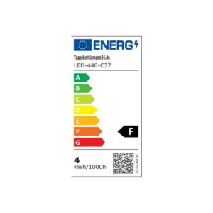 Volierenlampe Vollspektrum LED  E14 4W 6500K Flimmerfrei – Bild 4