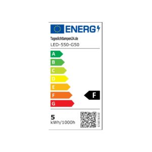 Wohnzimmerleuchte Uranus inkl. LED Vollspektrum Tageslichtlampe10 W 1000 lm 6500 K flimmerfrei – Bild 6