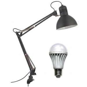 Fotoleuchte Lepus inkl. Vollspektrum LED Tageslichtlampe 10 W 1000 lm 6500 K flimmerfrei – Bild 1